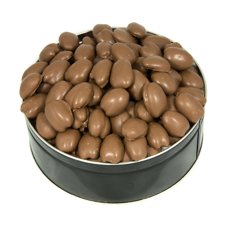 2 lb 12oz Milk Chocolate Pecans in Gift Tin